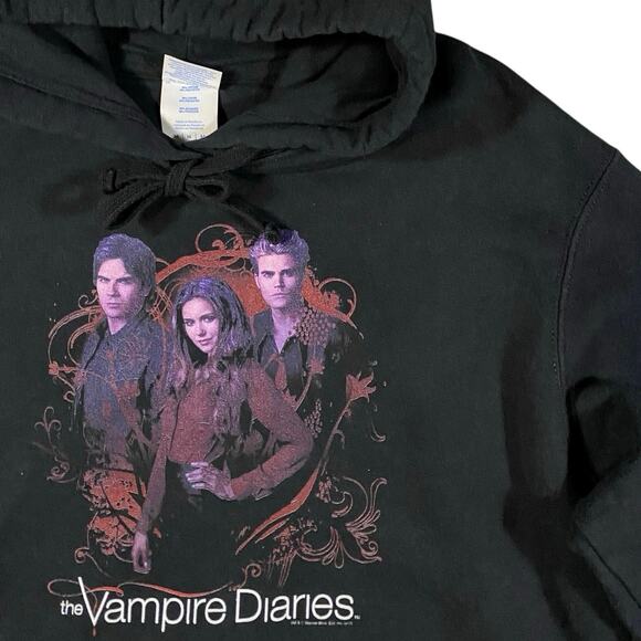 Vintage Y2K Vampire Diaries Hoodie - M - Picture 2 of 3